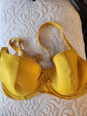 Freya Bright Yellow Underwire Bra with Molded Cups